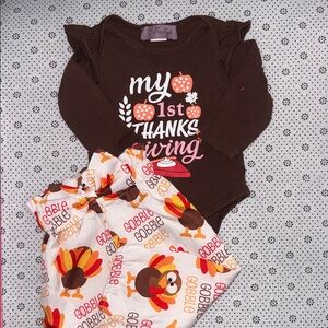 🛍CUTE LITTLE GIRLS OUTFIT SIZE 6-12 MONTHS 🛍